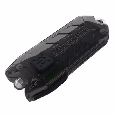 NITECORE Senter LED Keychain Rechargeable Waterproof IP65 55 Lumens - Tube V2.0 - Black — gambar 2