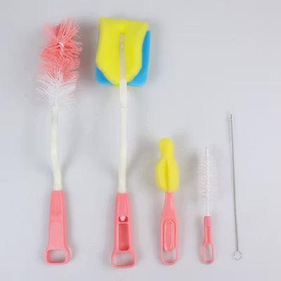 SHI JIA LIANG PIN Set Peralatan Pembersih Dot Bayi 5 PCS - ZX144 - Multi-Color — gambar 2