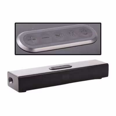 KLW Soundbar Bluetooth Active Speaker Stereo Bass Subwoofer 80W - S22 - Black — gambar 2