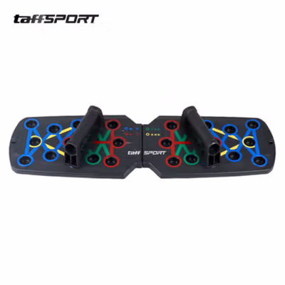 TaffSPORT Papan Alat Bantu Push-Up Training Board Portable - A603 - Black — gambar 2