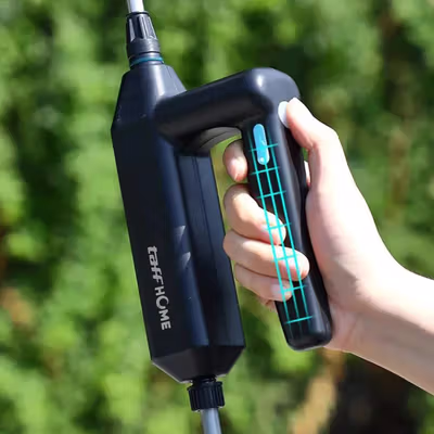 TaffHOME Stik Sprayer Elektrik Ergonomic Handle Adjustable Nozzle - BO74 - Black — gambar 2