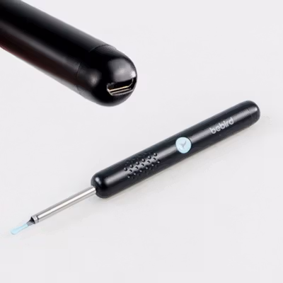 Bebird Kamera Pembersih Telinga Korek Kuping Otoskop Endoscope WiFi - R1 - Black — gambar 2
