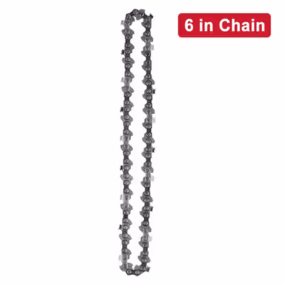 WOSAI Rantai Gergaji Senso Chainsaw Chain Part 6 Inch - JT-6 - Silver — gambar 2