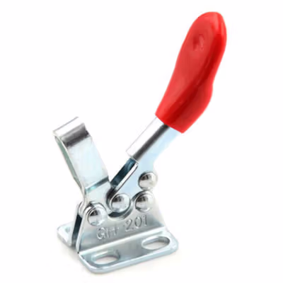 DA LI SHI Penjepit Kayu Quick Release Push Pull Toggle 1 PCS - GH-201 - Silver — gambar 2
