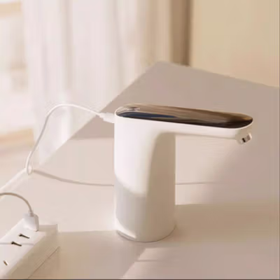 3LIFE Pompa Air Galon Pump Rechargeable USB Touch Switch - PUMP002 - White — gambar 2