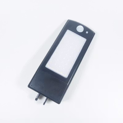 Alloet Lampu Dinding Solar Sensor Gerak Outdoor Cool White 50 LED - LE66 - Black — gambar 2