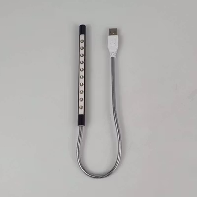 Ammtoo Lampu Baca LED Reading Lamp USB Adjustable Cool White 5V 1W - T2A - Black — gambar 2