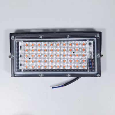 TaffLED Grow Light LED Hidroponik Full Spectrum 2835 SMD 220V 50W - RO22 - Black — gambar 2