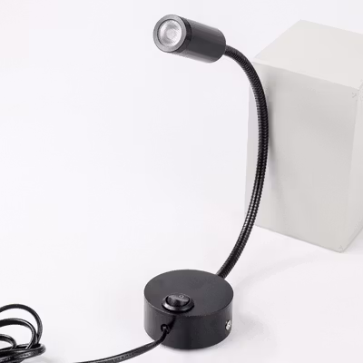 LEDSONLINE Lampu Baca LED Reading Lamp Warm White 3W with Switch - LED10 - Black — gambar 2