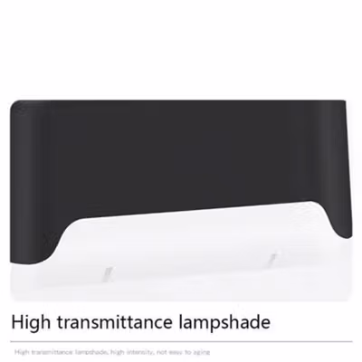 TaffLED Lampu Taman Outdoor Hias Pagar Solar Panel Cool White 6000K - OO75 - Black — gambar 2