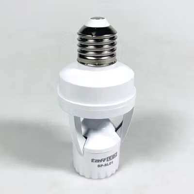 TaffLED Fitting Lampu Bohlam PIR Sensor 2000 LUX 240V 60W E27 - SP-150 - White — gambar 2