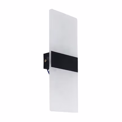 TaffLED Lampu Dinding Hias Rumah LED Corridor Light 6W Warm White - F0011 - Black — gambar 2