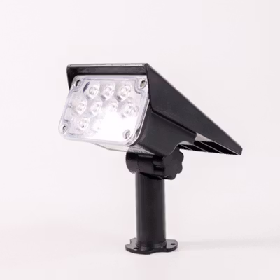 TaffLED Lampu Taman Hias Tancap Solar Power Waterproof 10 LED 2835 - TS-G2202 - White — gambar 2