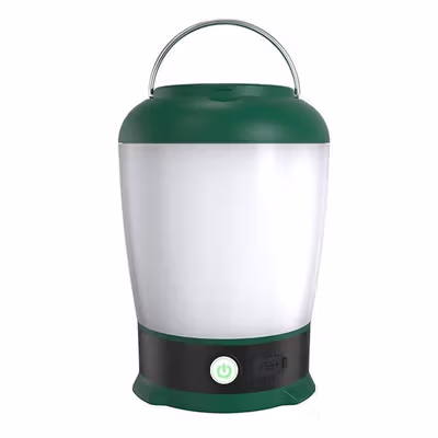 FLOODLIGHT Lampu LED Camping Tenda Waterproof 2in1 2000mAh 5V - LY01 - Green — gambar 2