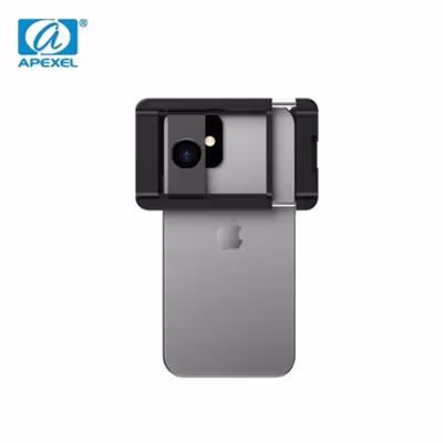APEXEL Klip Smartphone Multifungsi Holder for Lens Telescope 95mm - APL-F001 - Black — gambar 2