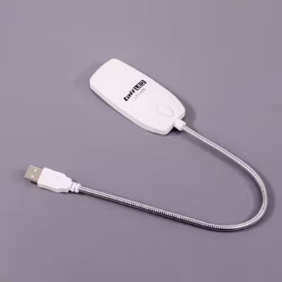 TaffLED Goodland Lampu Baca Mini LED USB Cool White 1.5W with Switch 28 Led - LZY-028 - White — gambar 2