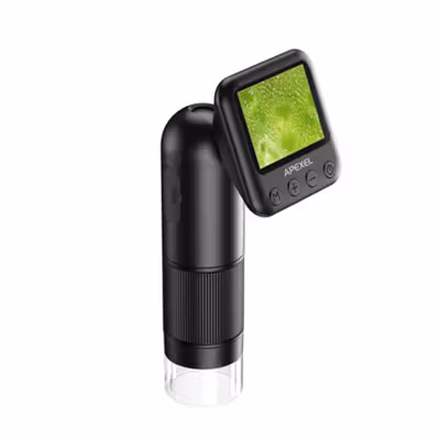 APEXEL Mikroskop Digital Portable Microscope 1um 1080P - APL-MS003 - Black — gambar 2