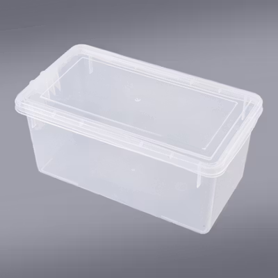 Strongwell Kotak Kontainer Makanan Kulkas Kitchen Storage Food Box - SW804-M - Transparent — gambar 2