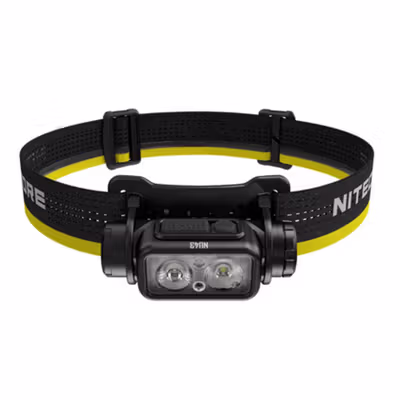 NITECORE Senter Kepala Headlamp LED IP68 1400 Lumens - NU43 - Black — gambar 2