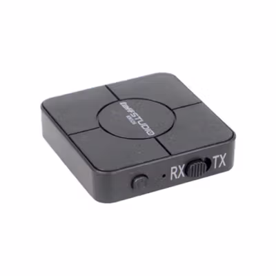 TaffSTUDIO 2in1 Audio Bluetooth 5.0 Transmitter Receiver 3.5mm - KN326 - Black — gambar 2