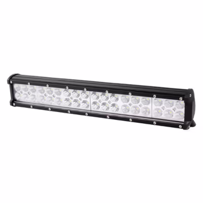 AUXMOTEC Lampu Sorot Tembak Foglamp Cool White 6000K IP67 108W 36 LED - A8 - Black — gambar 2