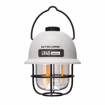 NITECORE Lampu Camping Tenda Gantung 3in1 Color 100 Lumens 4000 mAh - LR40 - White — gambar 2