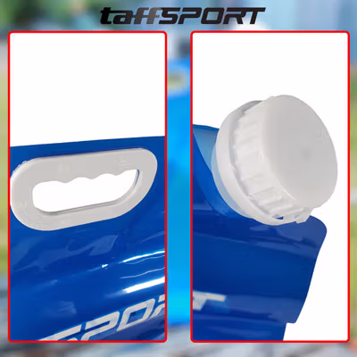 TaffSPORT Kantong Air Minum Portable Camping Water Storage 10L - ZDSD0 - Blue — gambar 2
