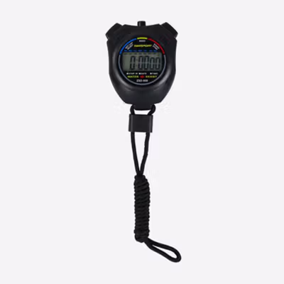 TaffSPORT Stopwatch Digital Profesional LCD dengan Strap - ZSD-808 - Black — gambar 2