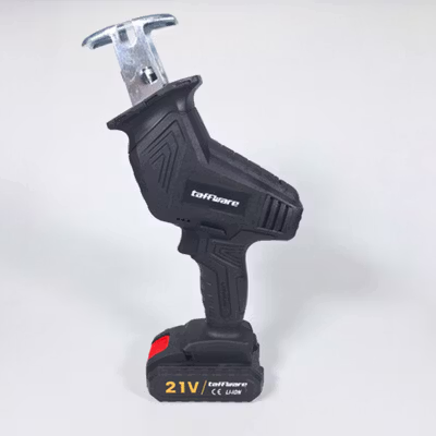 Taffware Gergaji Listrik Mini Cordless Saw 3000RPM 21V 799W - YJ08-4 - Black — gambar 2