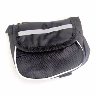 TaffSPORT Tas Sepeda Top Tube Bike Bag Double Side Waterproof - Black — gambar 2
