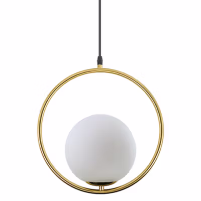 DAR Lampu Gantung Hias Modern Nordic Chandelier 3 in 1 Color 12W 30cm - DA200 - Golden — gambar 2