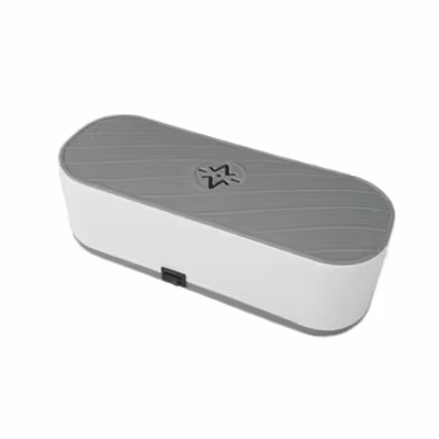 MOJOYCE Pembersih Kacamata Perhiasan Vibration Cleaning Machine - QX-021 - Gray/White — gambar 2