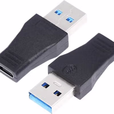 Adaptor Konverter USB Type C ke USB 3.0 - AG975 - Black — gambar 2