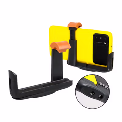 Universal Holder L Clamp for Smartphone up to 6 Inch M - Black — gambar 2