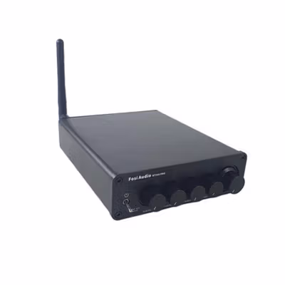 Fosi Audio Amplifier Bluetooth 5.0 HiFi 2.1 Channel 165x2+350W TPA3255 - BT30D PRO - Black — gambar 2