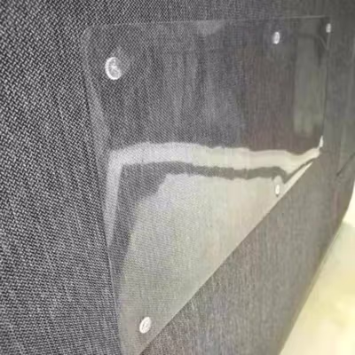 REBE Vinil Pelindung Cakaran Kucing untuk Sofa Kain 15x40cm 2 PCS - RB002 - Transparent — gambar 2