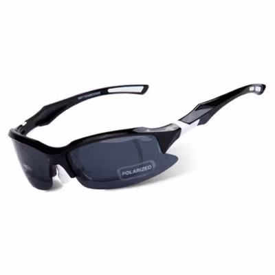 OBAOLAY Kacamata Sepeda Polarized Sunglasses UV400 - SP0879 - Black — gambar 2