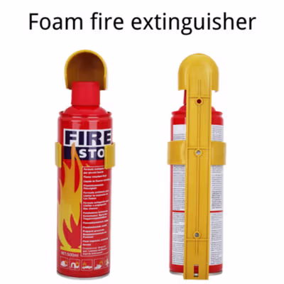 FIRESTOP Pemadam Api Busa Mini Fire Extinguisher Foam Portable 500ml - P110 - Red — gambar 2