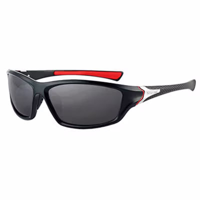 XIRAN Kacamata Sepeda TAC Polarized Outdoor Cycling Sunglasses - S012 - Black — gambar 2