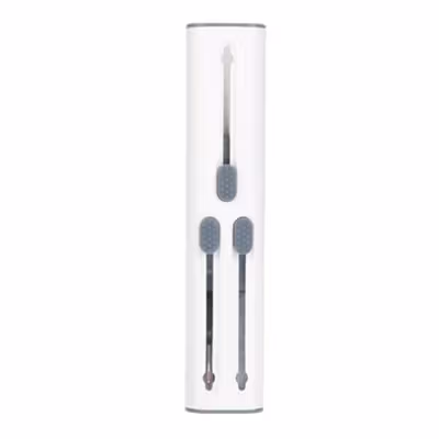 VKTECH Cleaning Kit Sikat Pembersih Keyboard Earphone 4 in 1 - CT-20 - White — gambar 2