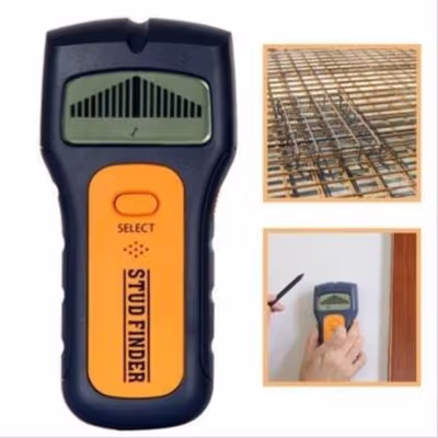 Aideepen Detektor Logam LCD Wall Scanner Stud Finder 3in1 with LCD - TS79 - Black/Yellow — gambar 2