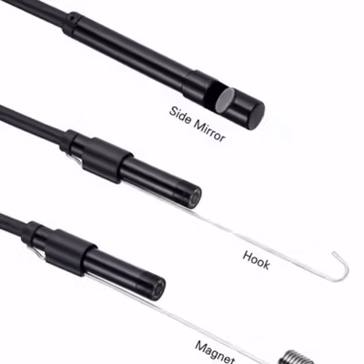ANTOOTAN Kamera Endoskopi Industrial Endoscope 3in1 5.5mm 480P - AN98 - Black — gambar 2