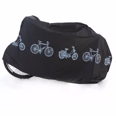 ANTRIS Sarung Cover Pelindung Sepeda Waterproof Dustproof Outdoor - ANT44 - Black — gambar 2