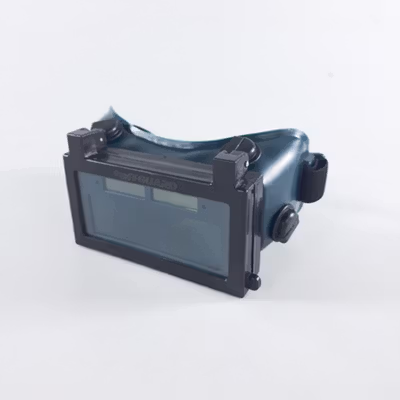 TaffGUARD Kacamata Las Otomatis Auto Darkening Welding Goggles - YZ01 - Black/Green — gambar 2