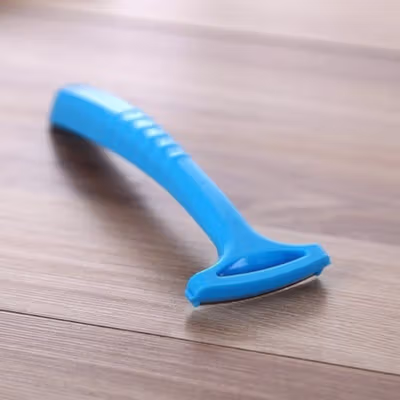 Amkee Alat Perawatan Kaki Manicure Pedicure Dead Skin Scraper - RS223 - Blue — gambar 2