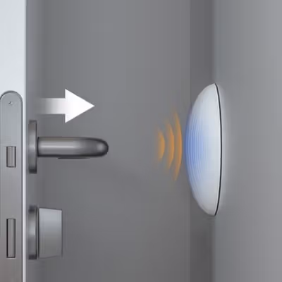 KAIGO Silikon Peredam Benturan Pintu Furniture Bumper Pad Door Stopper - KA-5CM - White — gambar 2