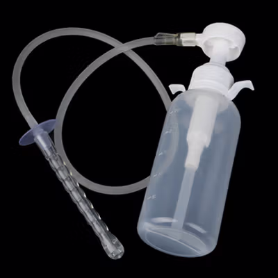 CLN Vaginal Irrigator Gynecological Douche Private Parts Wash 300 ml - CLN-300 - White — gambar 2