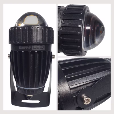 TaffLED Lampu Sorot LED Outdoor Spotlight Beam Waterproof Warm White 10W - YY3 - Black — gambar 2