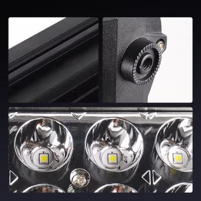 Auxtings Lampu Sorot Tembak Mobil Floodlight Offroad Cool White 120W - A1260 - Black — gambar 2