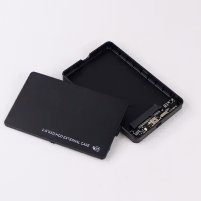 Casing Harddisk 2.5 HDD SATA Enclosure USB 2.0 to Mini USB - U25Q7 - Black — gambar 2